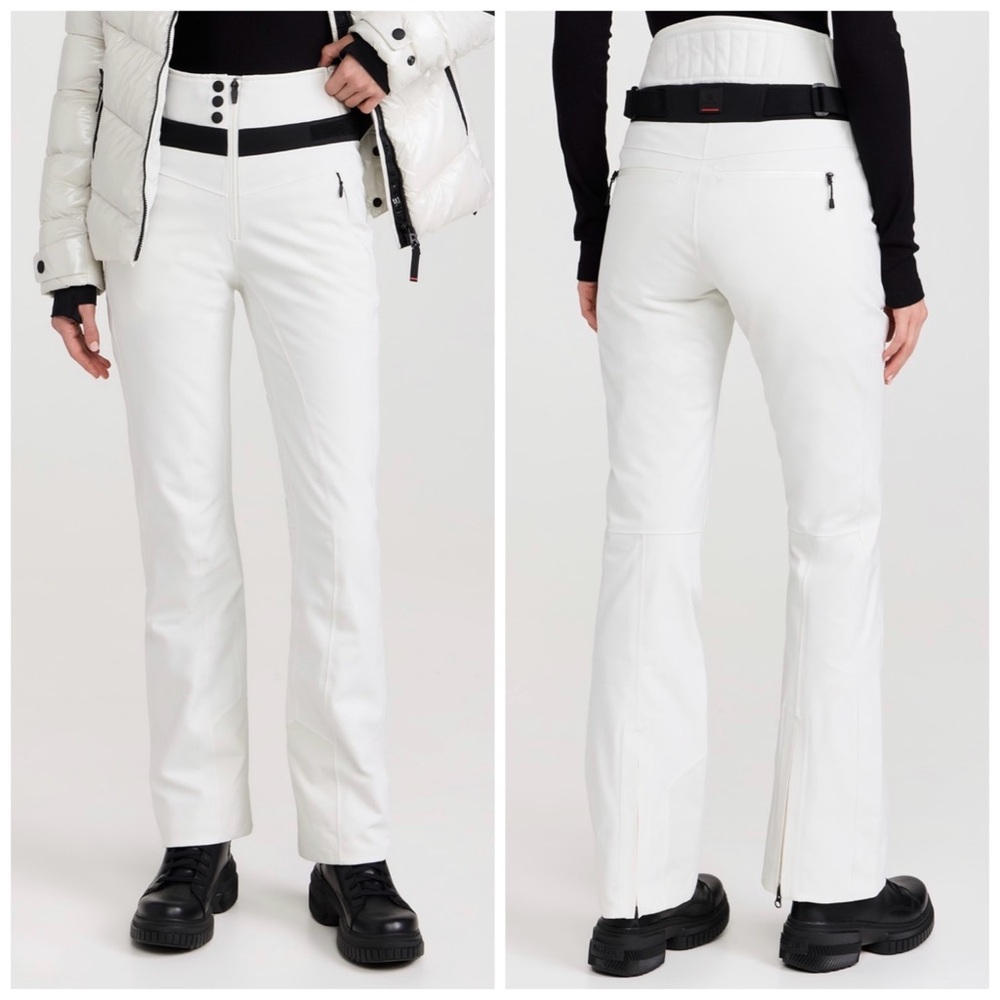 BOGNER Fire + Ice Borja Ski Pants White Light Chalk Size 8